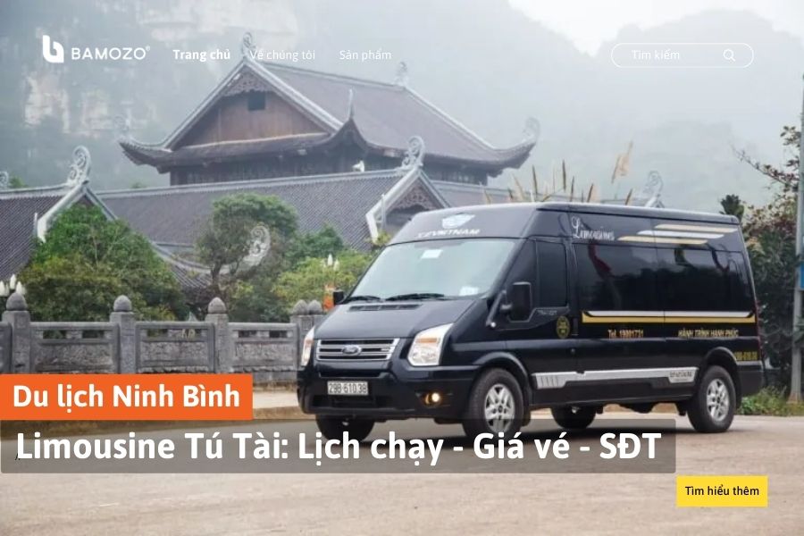 Limousine Tú Tài: Lịch chạy, Giá vé, SĐT đặt vé