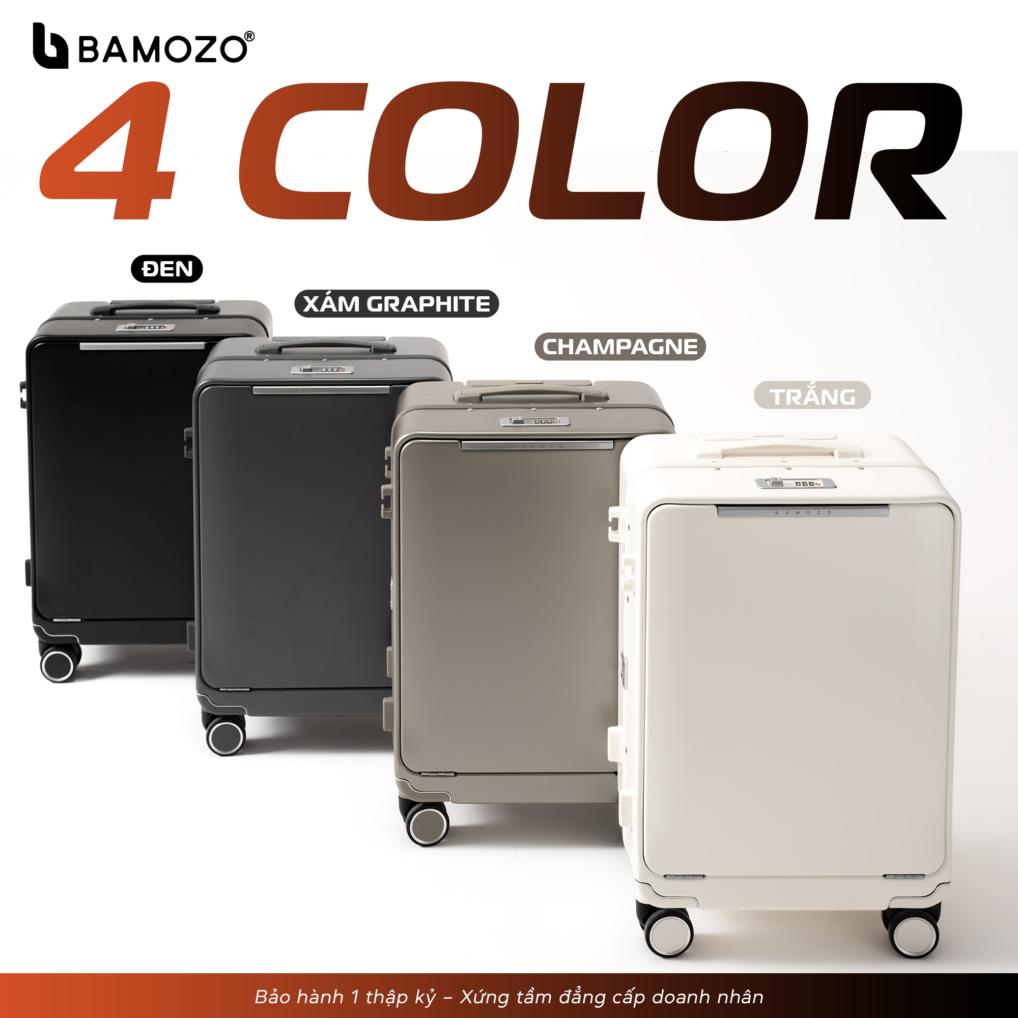 Thông số chi tiết vali doanh nhân VERO cao cấp