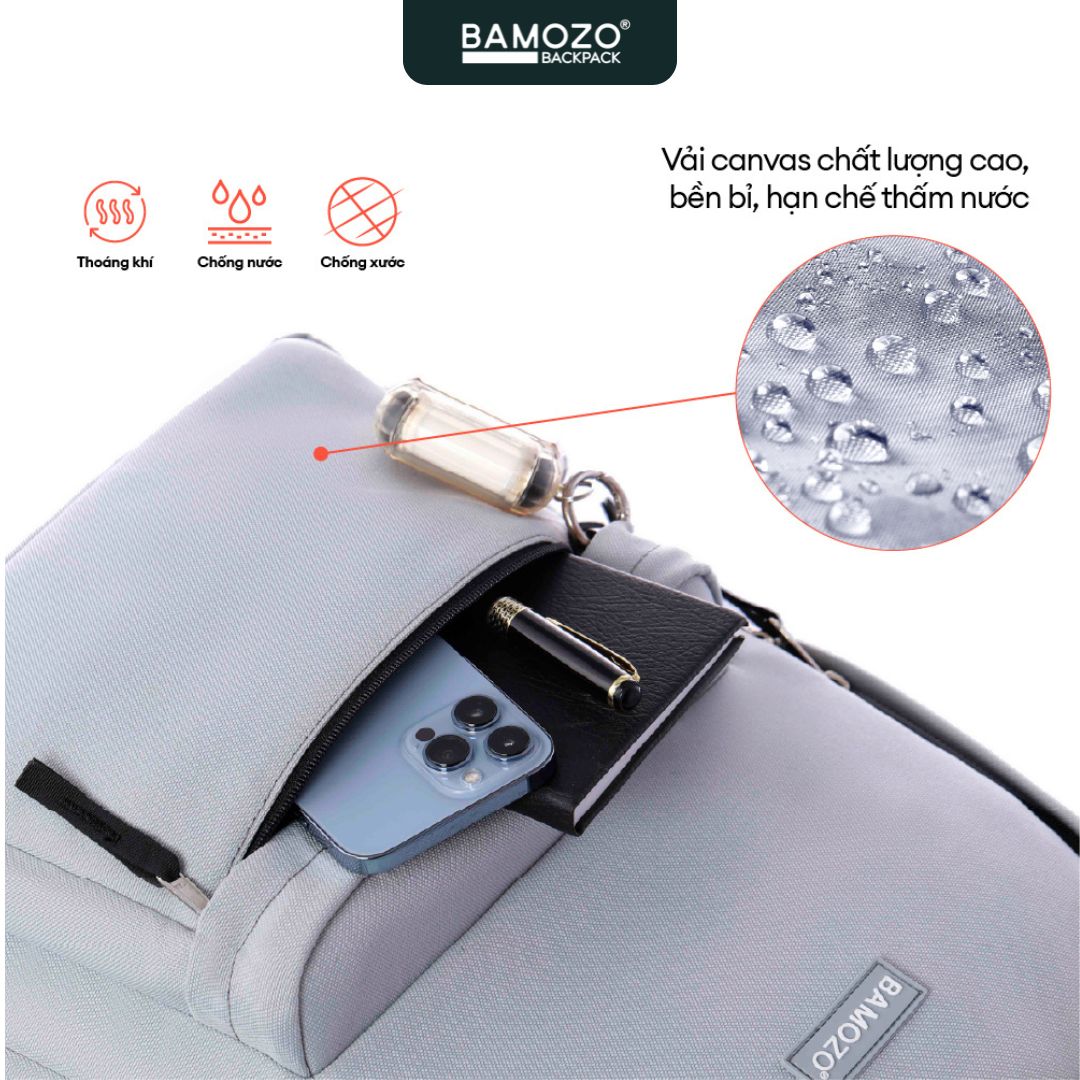 Balo Bamozo Basic chống nước BL04