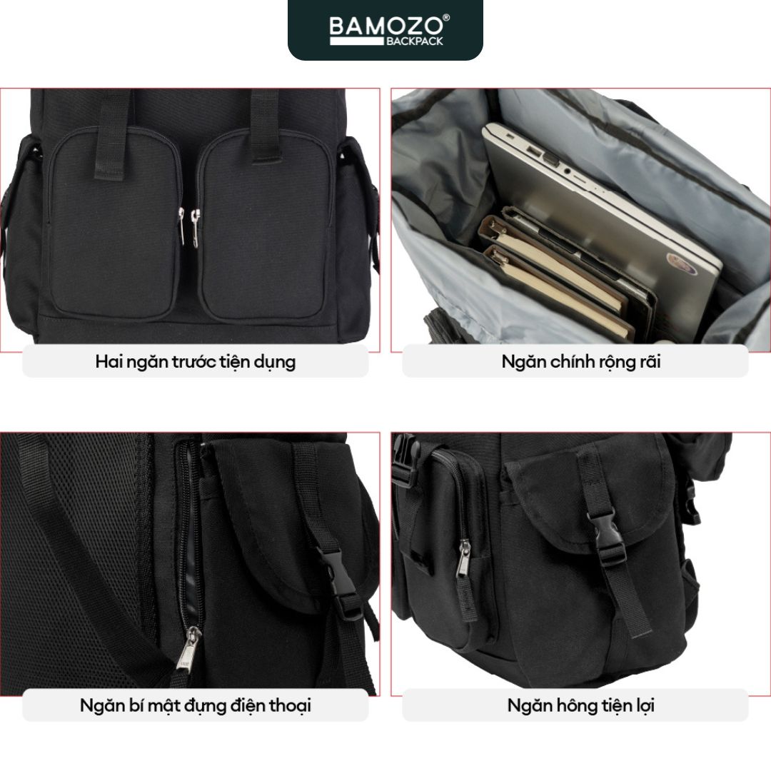 Balo Bamozo Pilot chống nước BL05