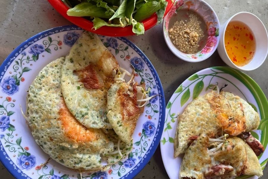 Các quán bánh xèo ngon tại Phú Yên