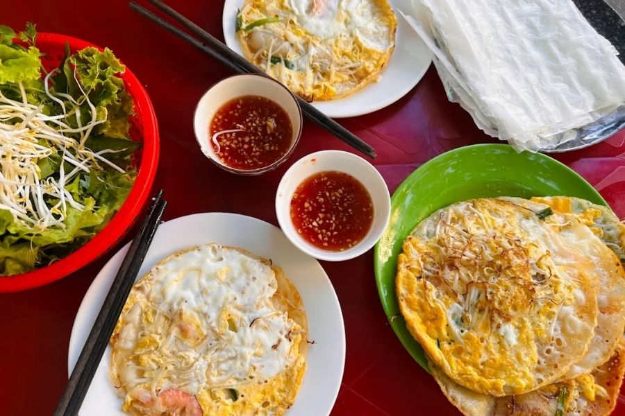 Các quán bánh xèo ngon tại Phú Yên
