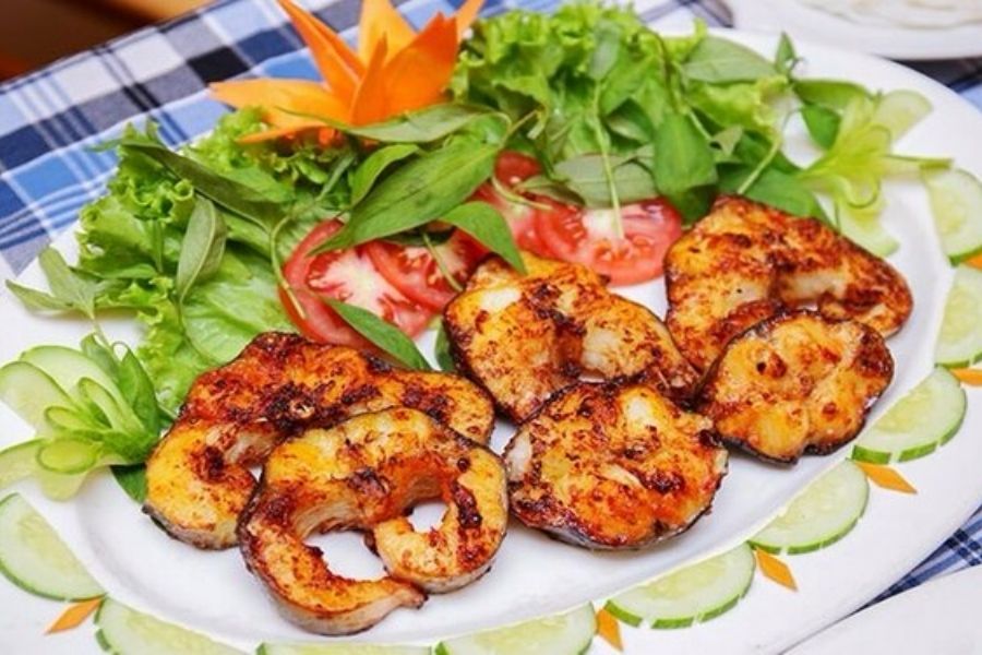 Cá bớp nướng Phú Yên nhiều chất dinh dưỡng