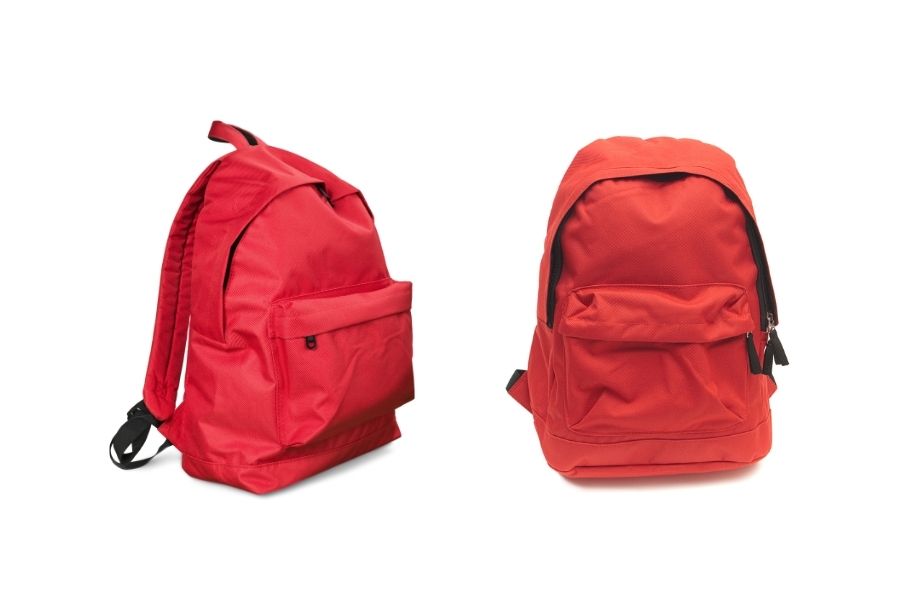 Các size balo phổ biến hiện nay