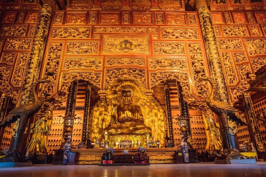 Điện Tam Thế chùa Bái Đính