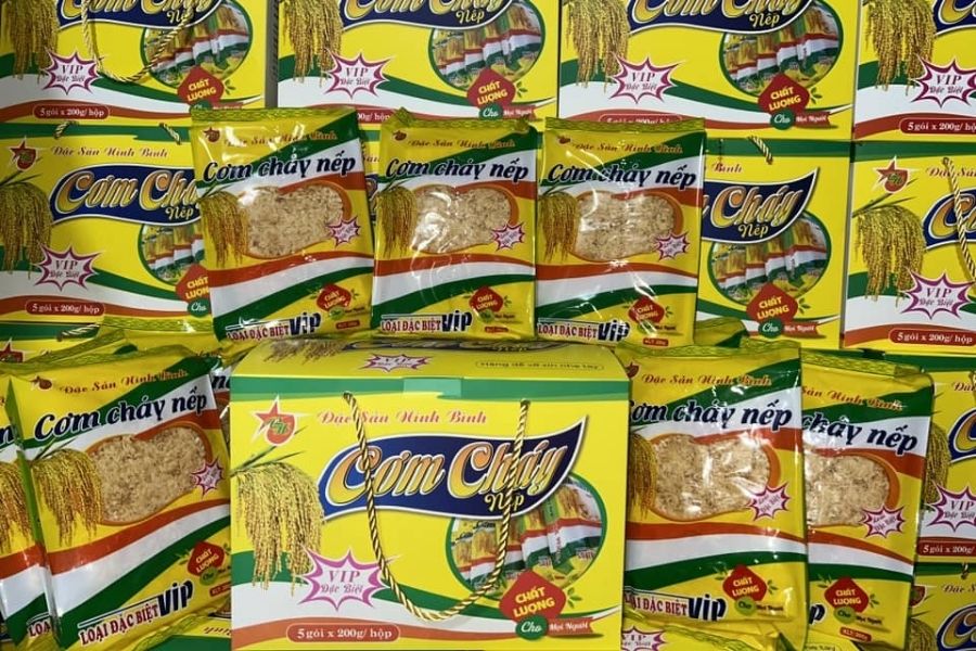 Cơm cháy Ninh Bình ngon