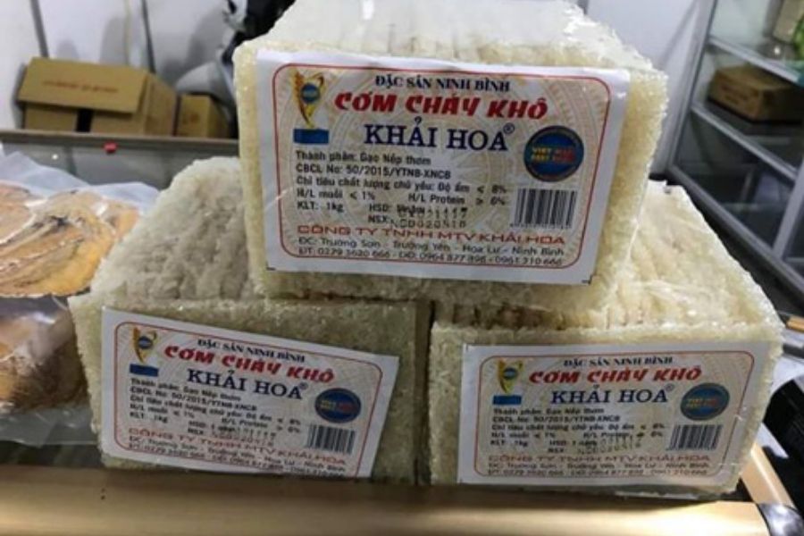 Cơm cháy Ninh Bình ngon