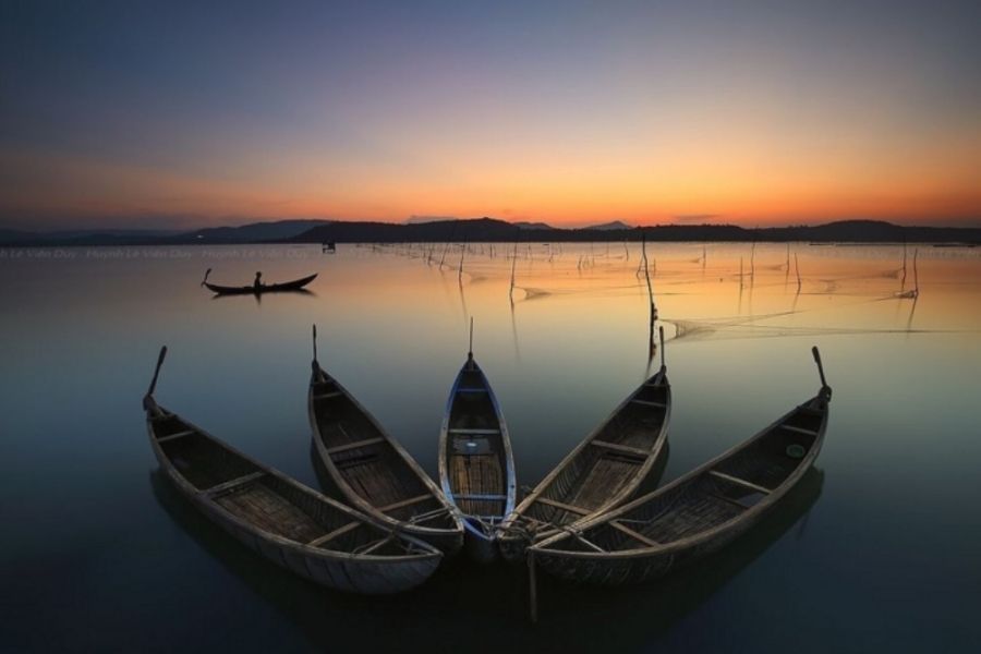 Khám phá vẻ đẹp của đầm Ô Loan Phú Yên