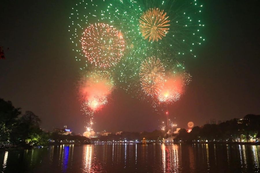 5 điểm bắn pháo hoa Countdown 2026 tại Hà Nội