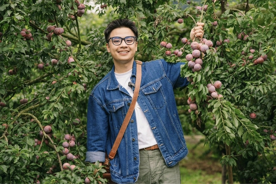 Du lịch Mộc Châu mùa mận chín tháng 4