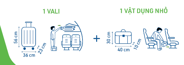 Quy định về hành lý xách tay của Bamboo Airways