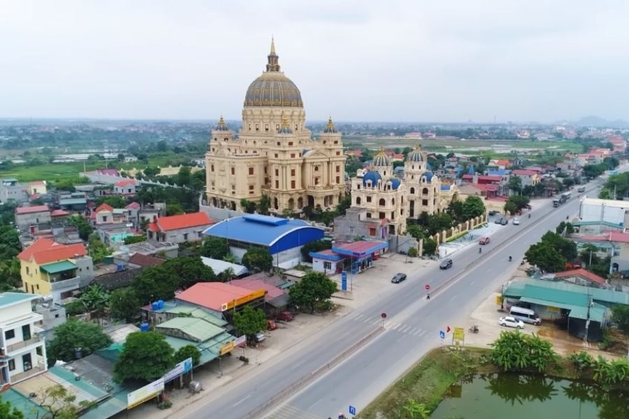 Quy mô lâu đài Thành Thắng Ninh Bình