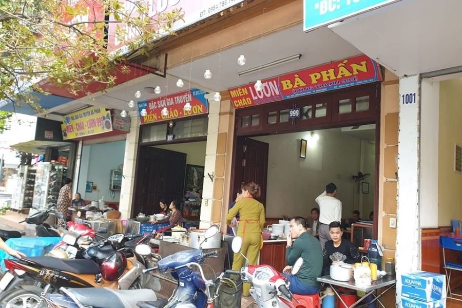 Miến lươn Bà Phấn có 3 cơ sở