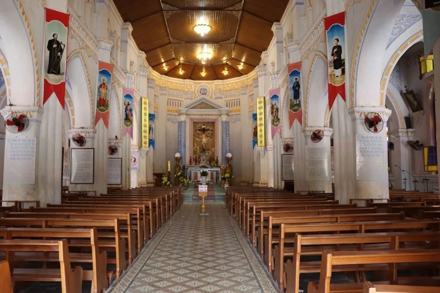 Kiến trúc nhà thờ Mằng Lăng Phú Yên