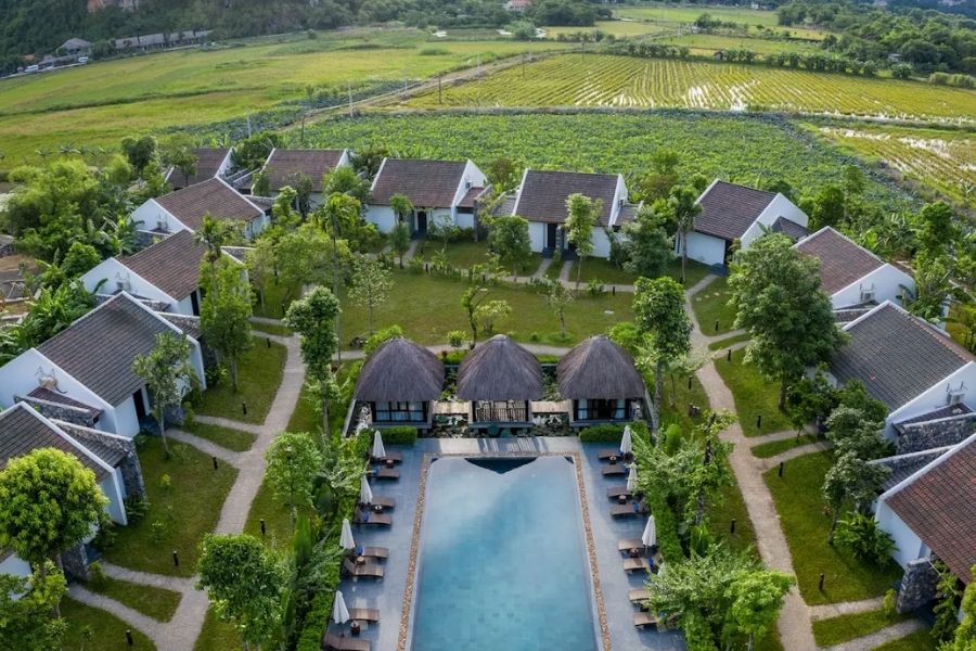 Khu nghỉ dưỡng resort sang trọng tại Ninh Bình