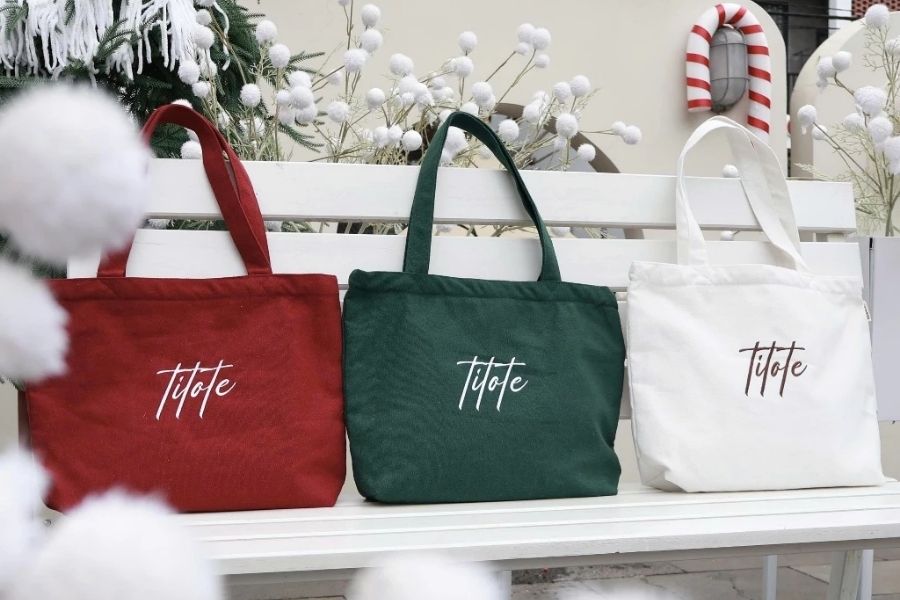 Các mẫu túi Tote bằng Canvas đẹp