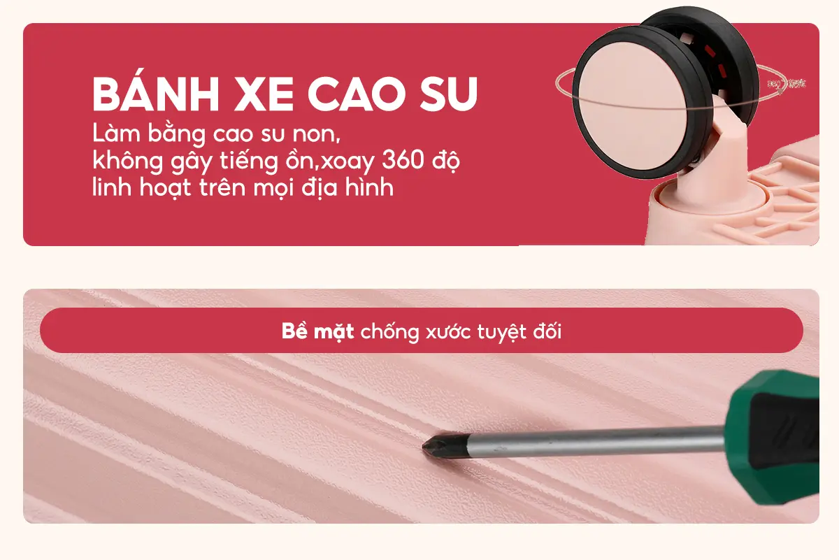 Vali Bamozo Khung Nhôm 9066A