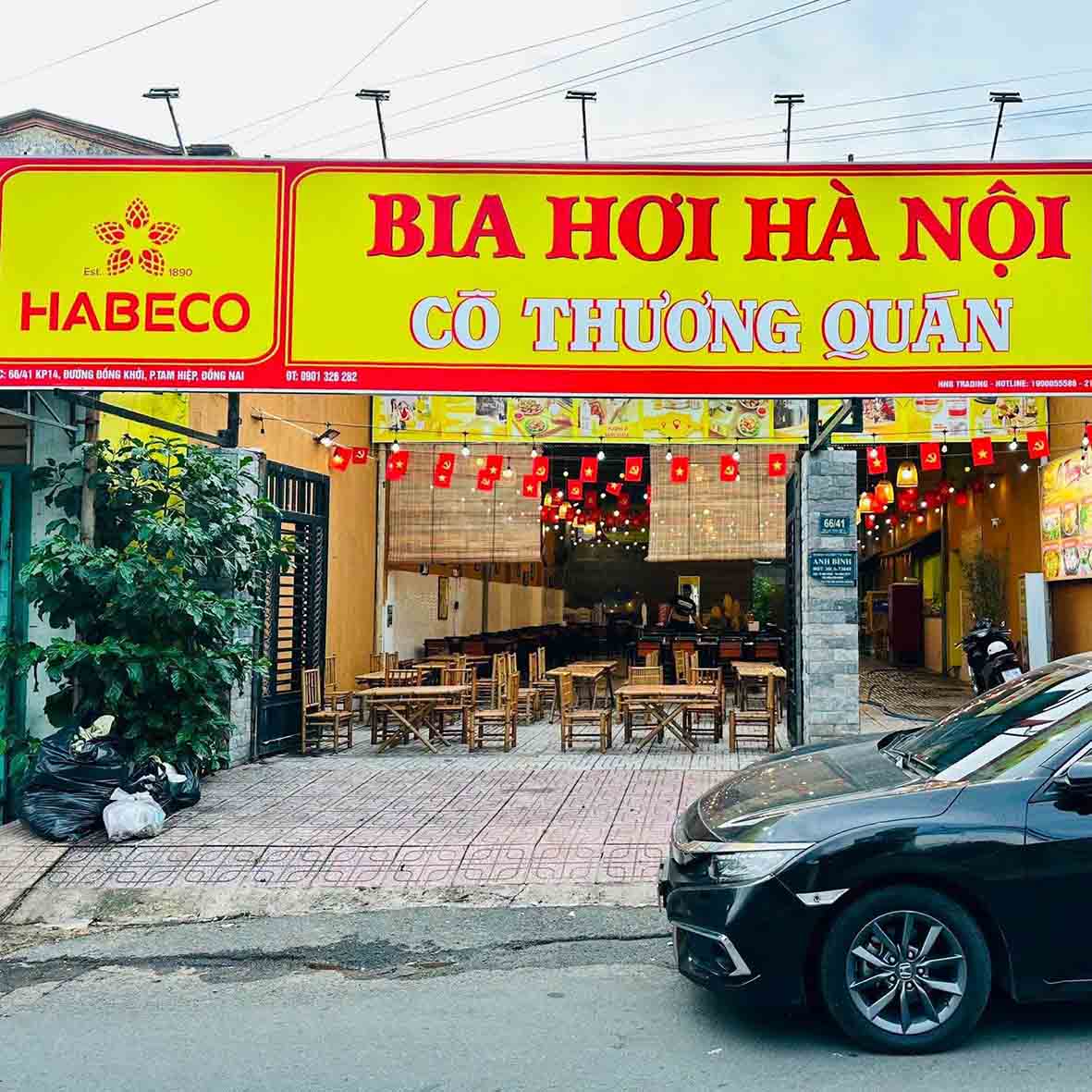 BIA HƠI HÀ NỘI - CÔ THƯƠNG QUÁN TUYỂN DỤNG ĐỨNG CHẢO