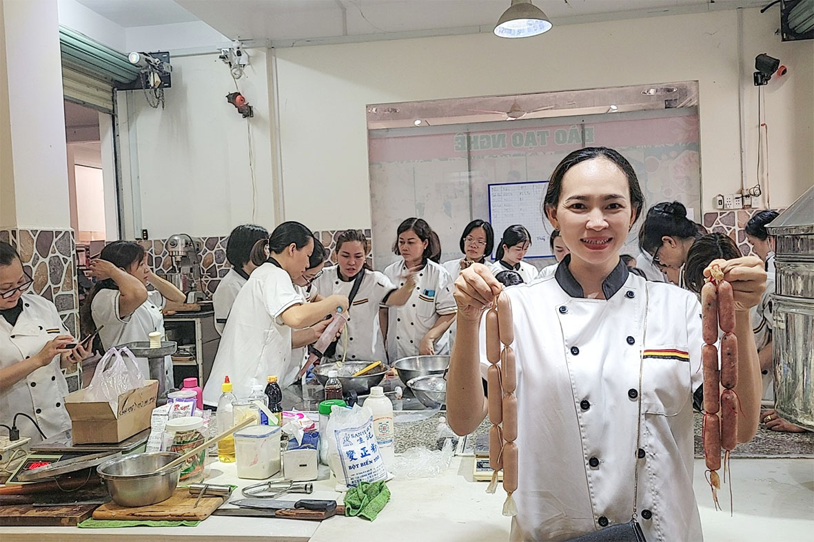 Cao Thị Trà My - Đôi dòng tâm sự trước khi hết khóa học tại Dạy Nghề Rosa