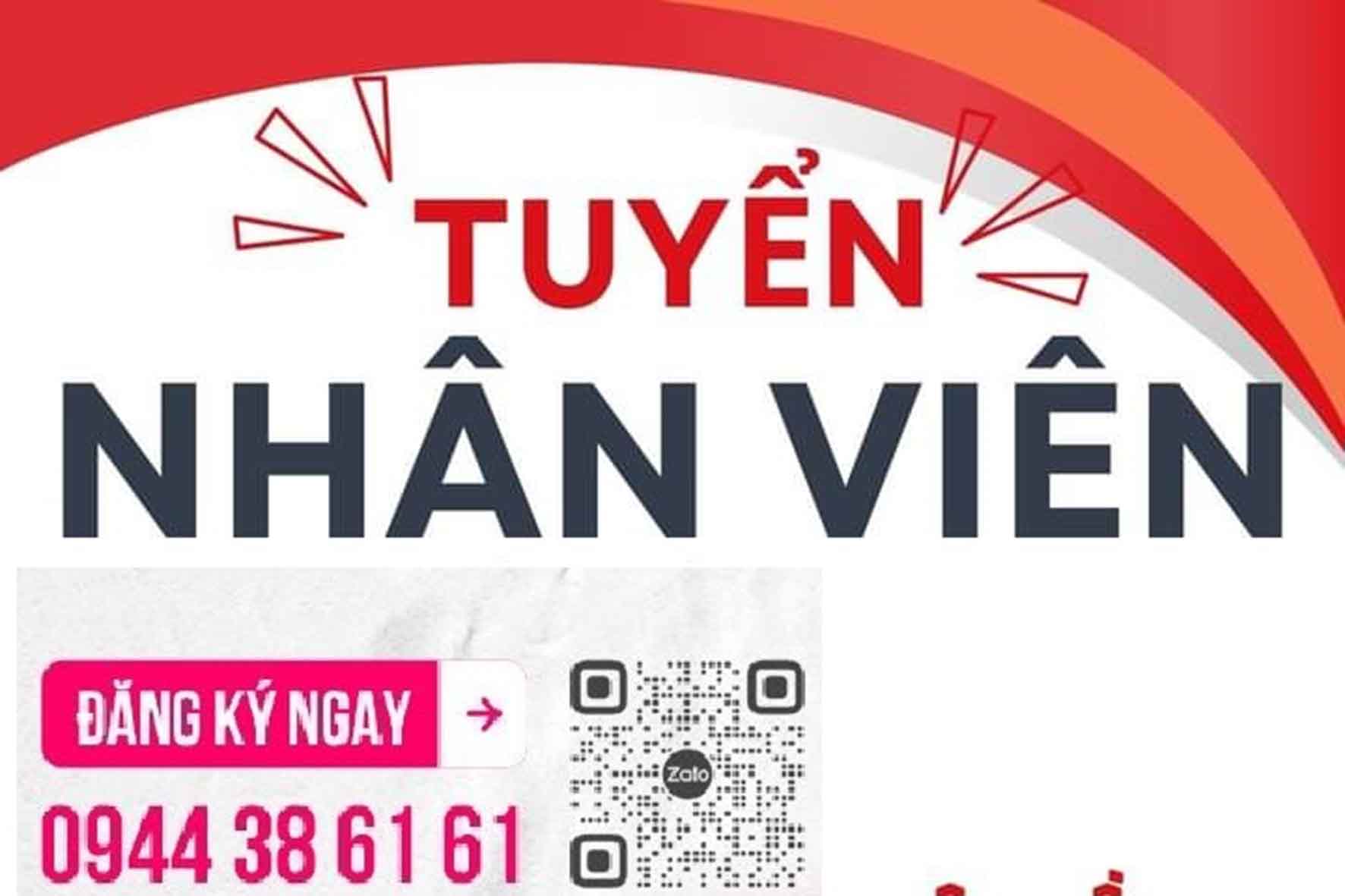 Tuyển NAM NHÂN VIÊN IT_CÔNG NGHỆ THÔNG TIN (chụp hình, đăng facebook, zalo, website, quay & dựng phim...)