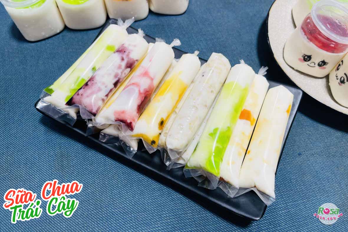 Woskshop học làm sữa chua trái cây và kem chuối sữa dừa