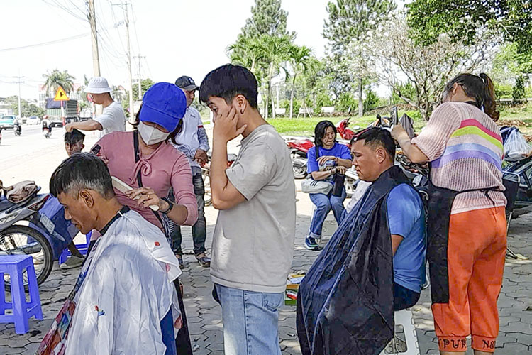 Thực hành CẮT TÓC nâng cao tay nghề ngày 30/12/2025