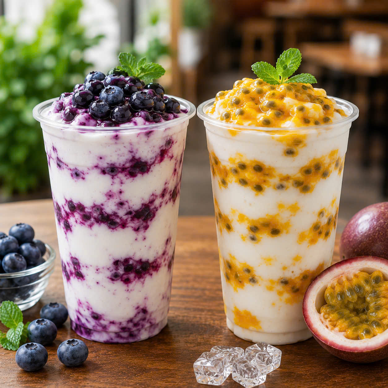 Workshop Học Làm Yogurt Xoài, Yogurt Dâu, Yogurt Việt Quất, Yogurt Chanh Dây, Yogurt Đào, Yogurt Kiwi, Yogurt Lựu, Yogurt Granola PVN1299