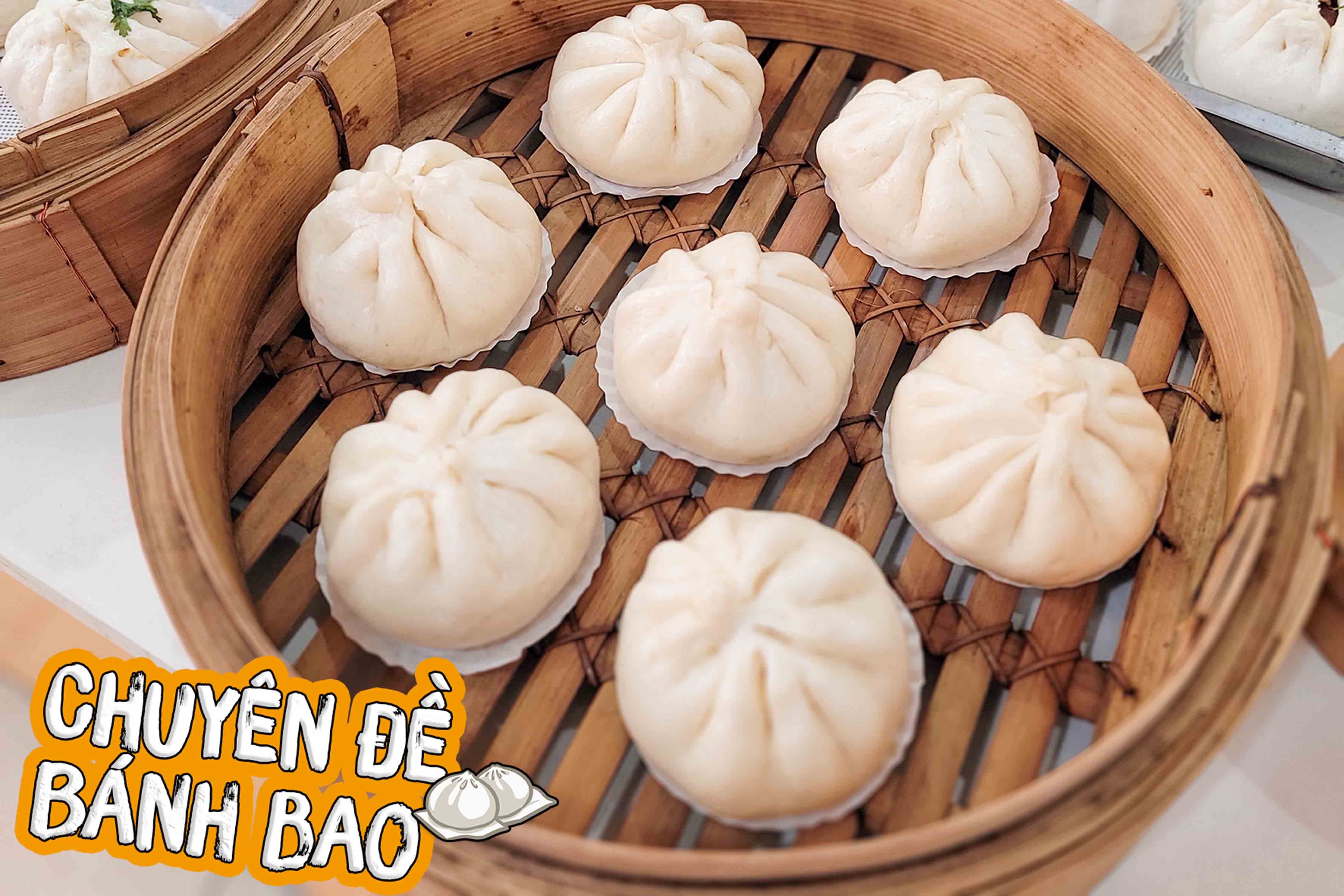 Công thức học làm BÁNH BAO nhân thịt, trứng cút, trứng muối mở quán kinh doanh PVN272