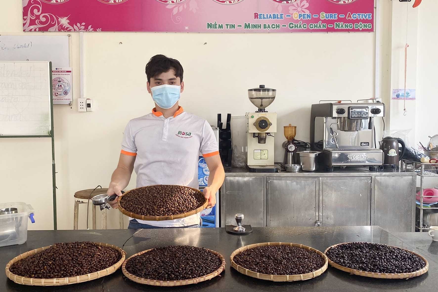 Dịch vụ Nhận Rang Cà Phê Gia Công Tại Biên Hòa, Đồng Nai Của Dạy Nghề Rosa Do Thầy Hoàng Hiển Đảm Nhiệm