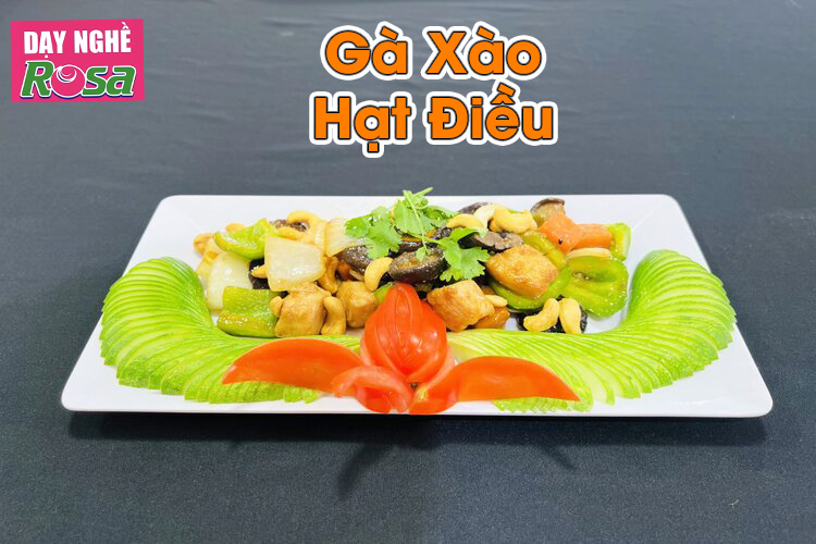 Workshop Học Làm Gà Xào Hạt Điều Ngũ Sắc + Lẩu Uyên Ương PVN1103