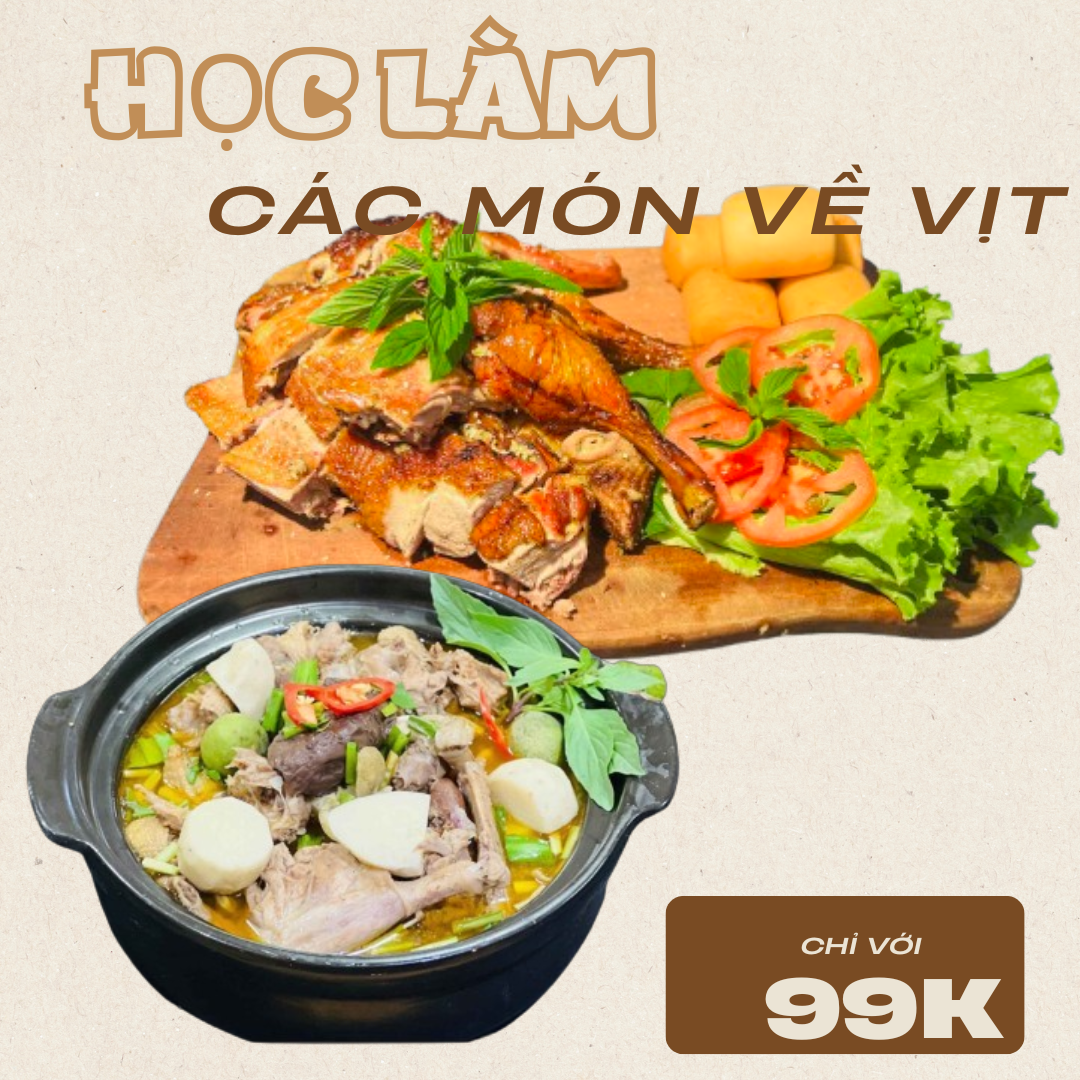 {Tổng Hợp} Tài Liệu, Bảng Công Thức Chi Tiết Bí Quyết Vàng Món Vịt Tinh Hoa Ẩm Thực Việt - The Duck Cuisine Handbook