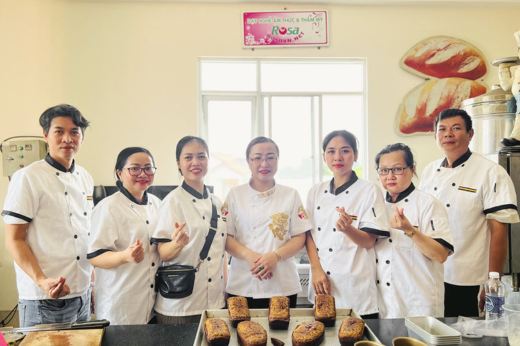 Chuyên đề học làm BÁNH BÒ THỐT NỐT nướng thơm ngon, nhiều rễ tre PVN783