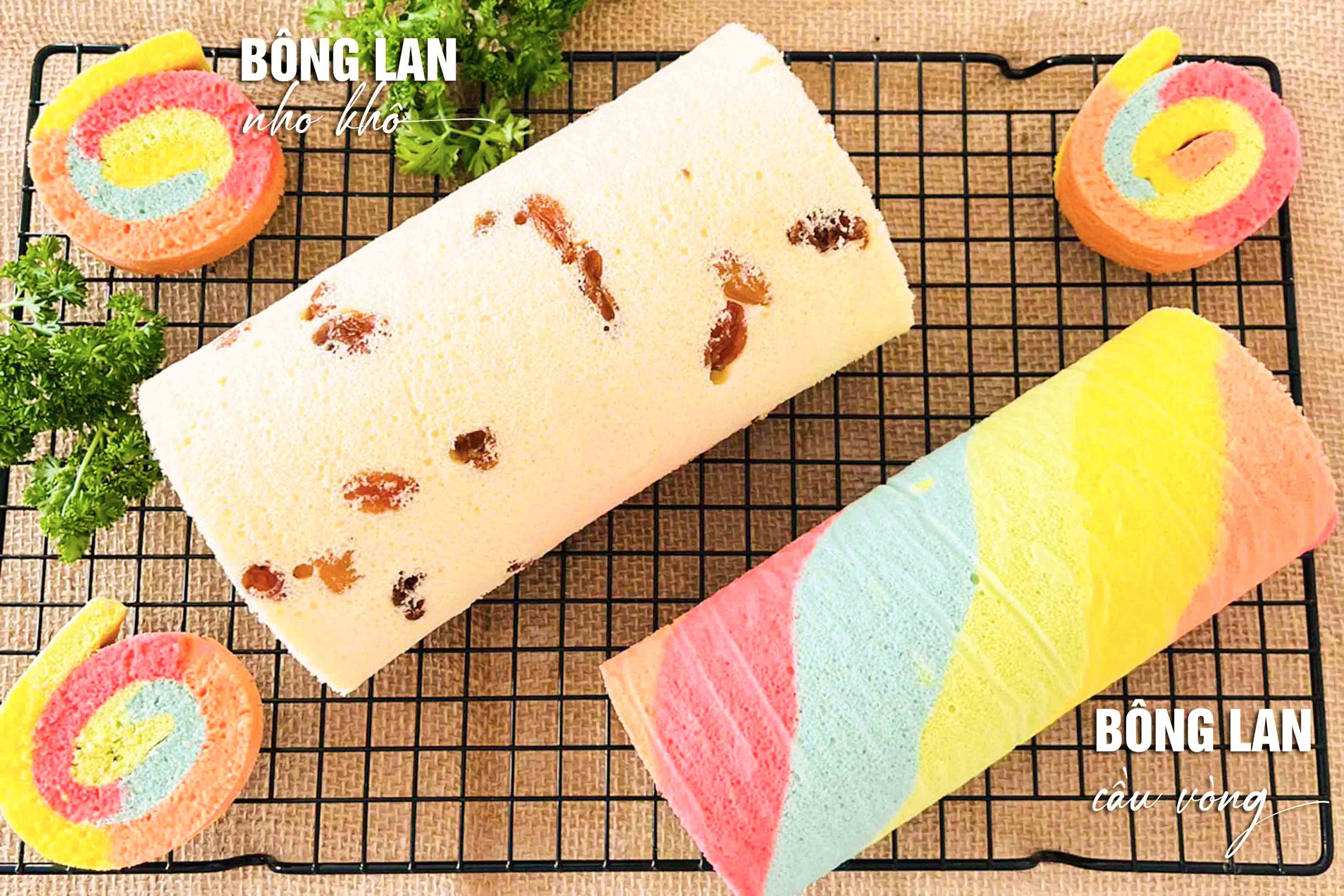 Công Thức Học Làm Bánh Bông Lan Cuộn Thơm Ngon Hấp Dẫn Mở Quán Kinh Doanh PVN97