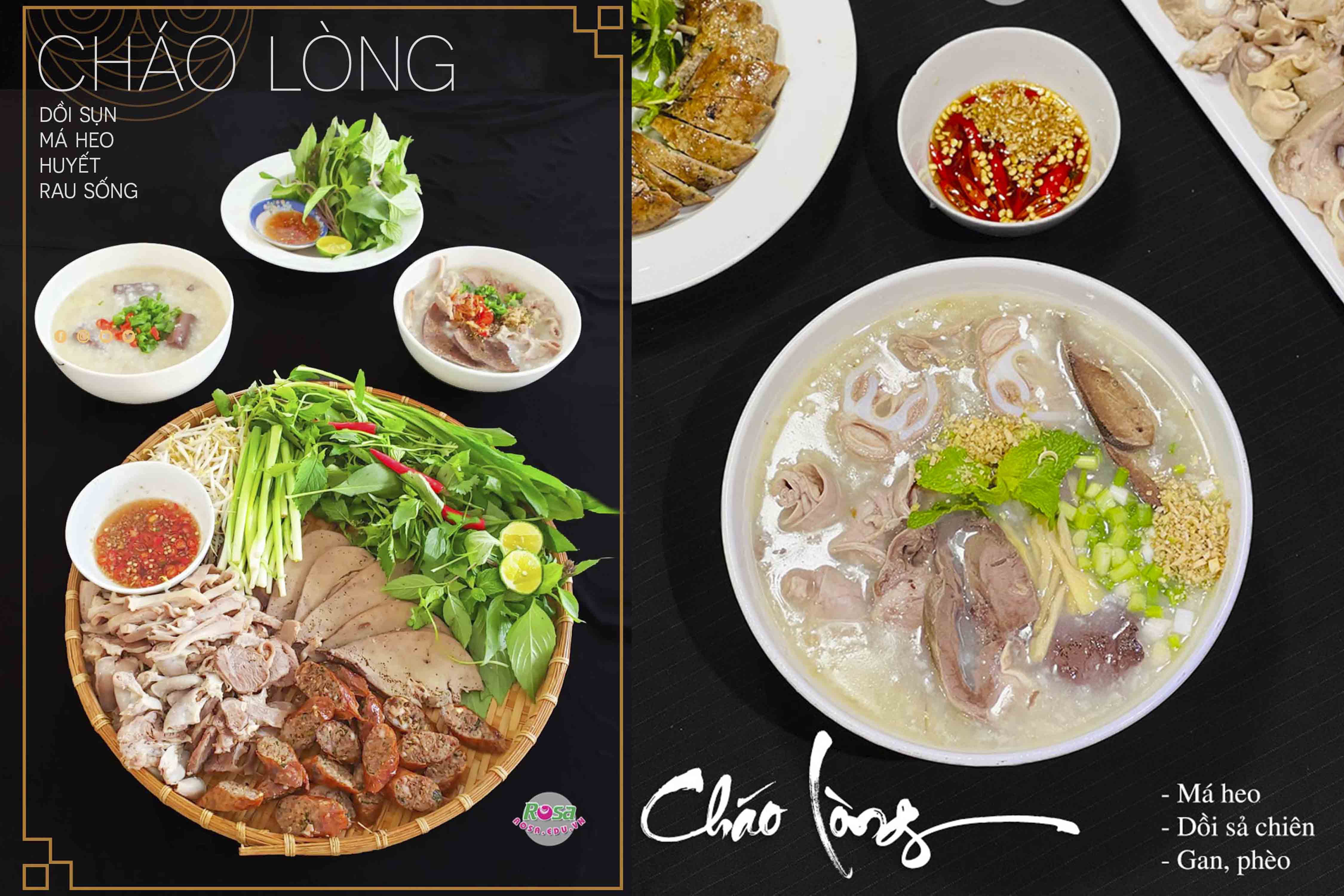 Công Thức Học Nấu Cháo lòng (Dồi heo, Óc Heo Hấp Gừng) - Giò Chéo Quẩy Mở Quán Kinh Doanh PVN1143