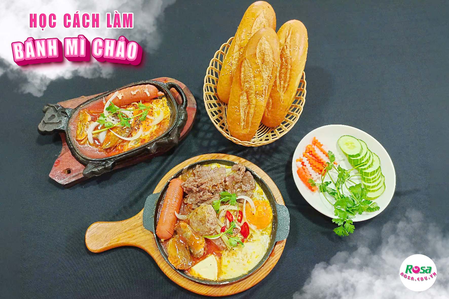 Chuyên đề học làm món BÁNH MÌ CHẢO - Món ngon đường phố mở quán kinh doanh