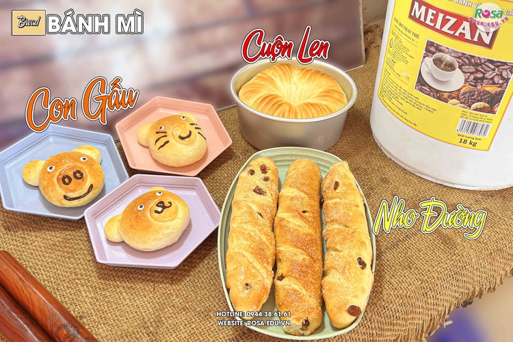 Chuyên Đề Yêu Cầu Học Bánh Mì Hàn Quốc Cùng Chef Long (1 buổi 4 món) PVN290