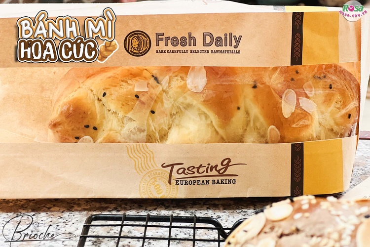 Chuyên đề học làm Bánh mì Hoa Cúc Brioche - Béo ngậy thơm bơ Mở Quán Kinh Doanh PVN126