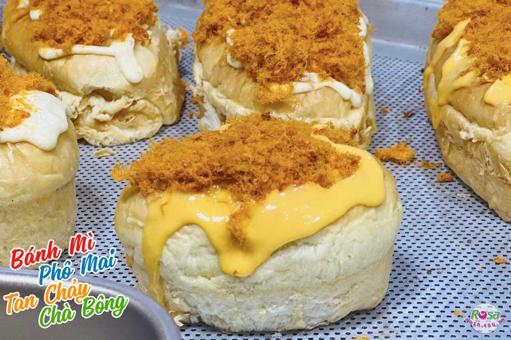 Chuyên đề học làm BÁNH MÌ PHÔ MAI TRỨNG MUỐI TAN CHẢY, CHÀ BÔNG - Công thức chuẩn kinh doanh PVN1281