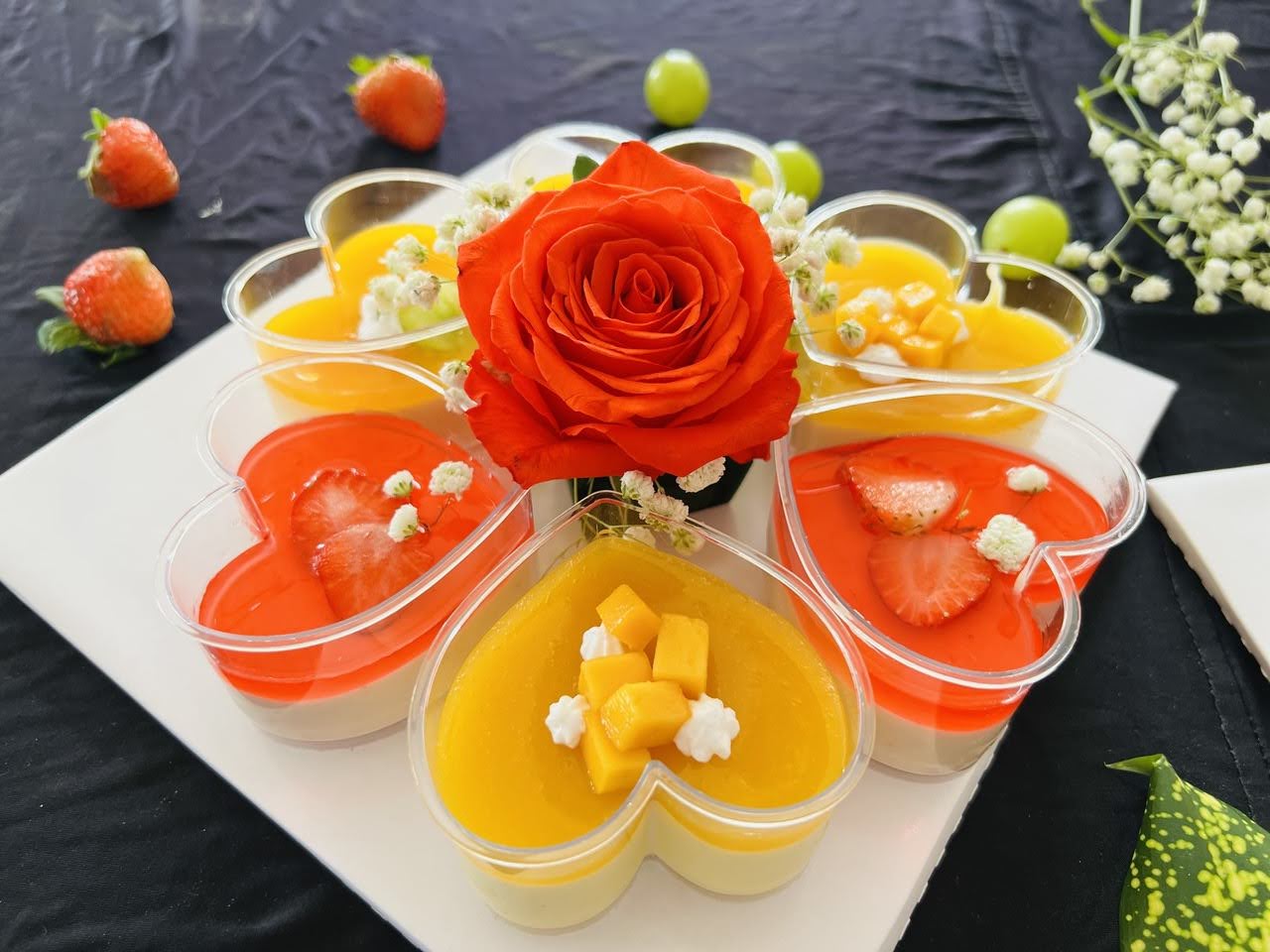 Chuyên đề Học Làm Bánh Mousse Chanh Dây, Dâu Tây, Xoài Đẹp Mắt Hấp Dẫn Mở Quán Kinh Doanh PVN745