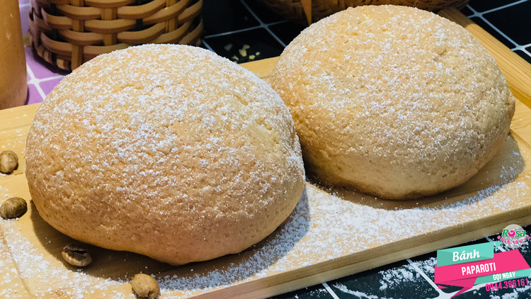 Công Thức Học Làm Bánh Mì Cà Phê Mexico Bun 4 vị (Paparoti, Mamma Roti, Roti Boy...) PVN1041