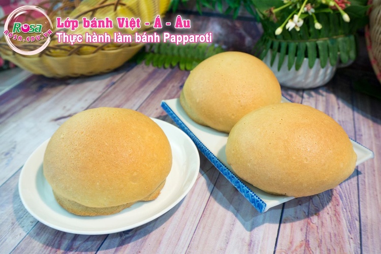 Công Thức Học Làm Bánh Mì Cà Phê Mexico Bun 4 vị (Paparoti, Mamma Roti, Roti Boy...) PVN1041