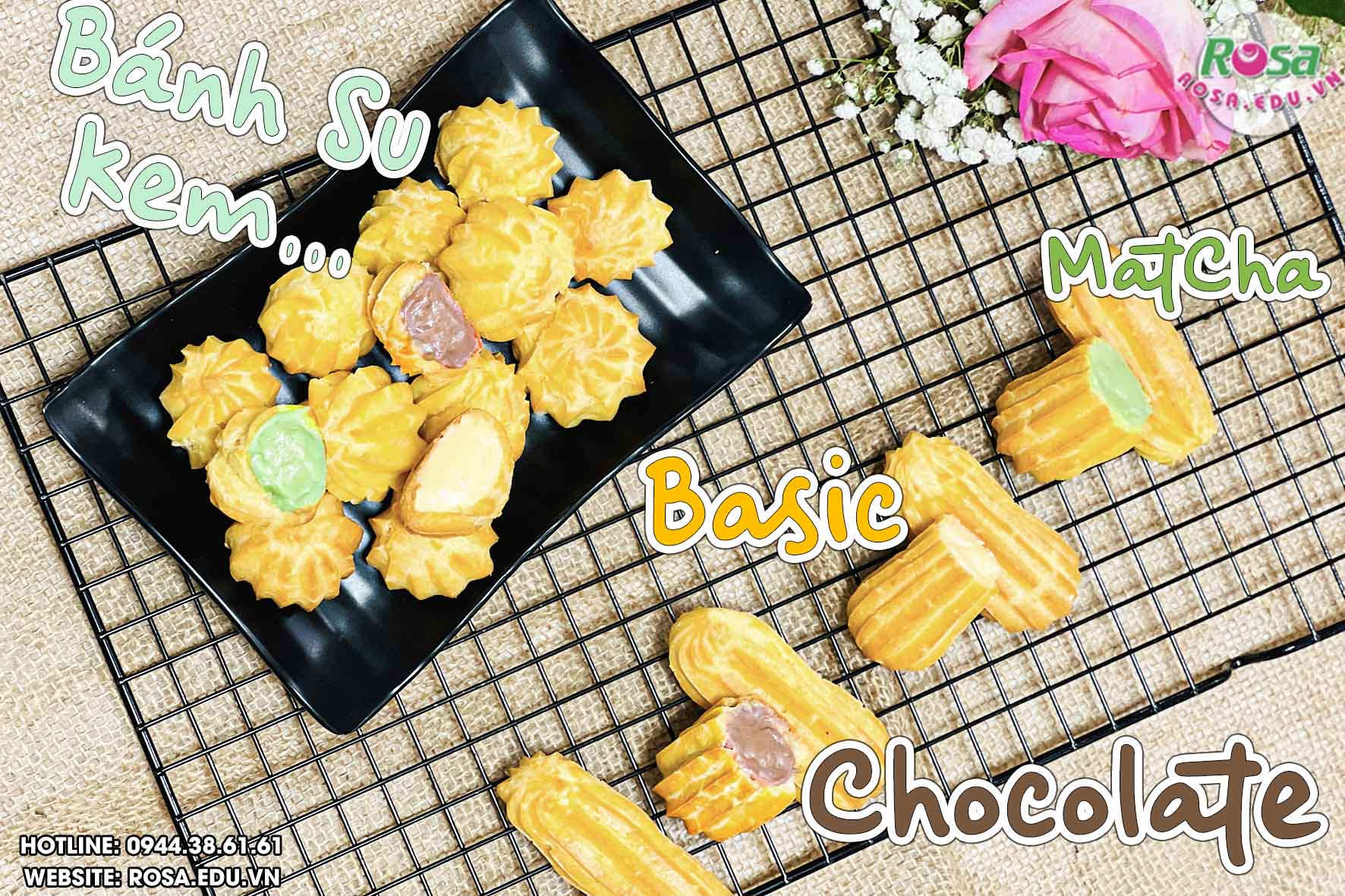 Video Online Học Làm Làm Bánh Su Kem (Choux À La Creme) Ngon Ngất Ngây PVN470