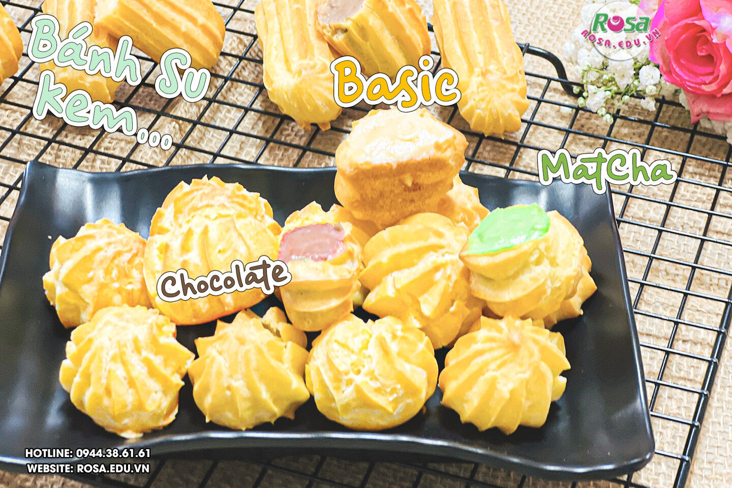 Workshop Học Làm Làm Bánh Su Mềm - Su Sing + Bánh Churros PVN468