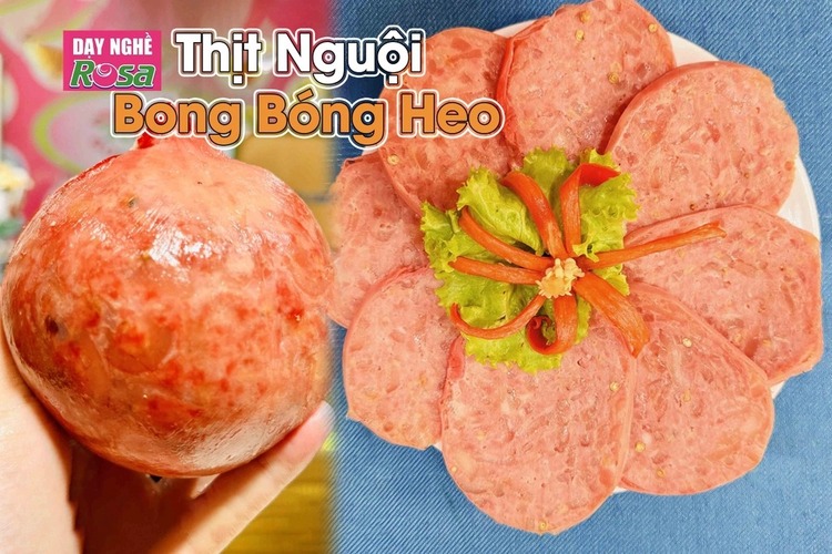 Workshop Học Làm Jambon Thịt Nguội + Thịt Nguội Bong Bóng Heo PVN1108