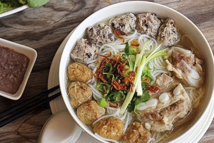 Công thức Học Cách Nấu Bún Mọc Giò Heo - mở quán chuyên kinh doanh PVN1427