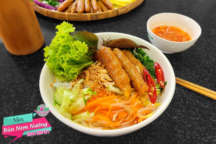 Chuyên đề học làm món NEM NƯỚNG + BÚN NEM NƯỚNG ngon để kinh doanh hiệu quả, thành công dễ dàng PVN787
