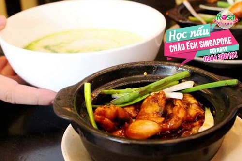 Chuyên đề học bí quyết nấu cháo ếch Singapore thơm ngon đậm đà RS86