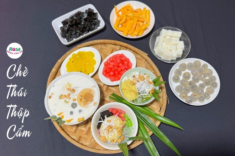 Workshop Học Làm Chè Thái Sầu Riêng (Sầu Riêng, Mít, Bơ, Nhãn, Rau Câu, Sương Sáo, Hạt Đác) PVN304