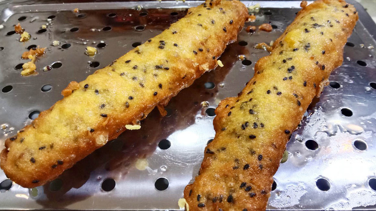 Công Thức kiếm thêm thu nhập với món ăn vặt Chuối Chiên, Khoai Lang Chiên PVN275