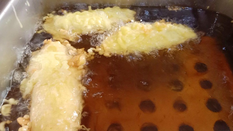 Công Thức kiếm thêm thu nhập với món ăn vặt Chuối Chiên, Khoai Lang Chiên PVN275